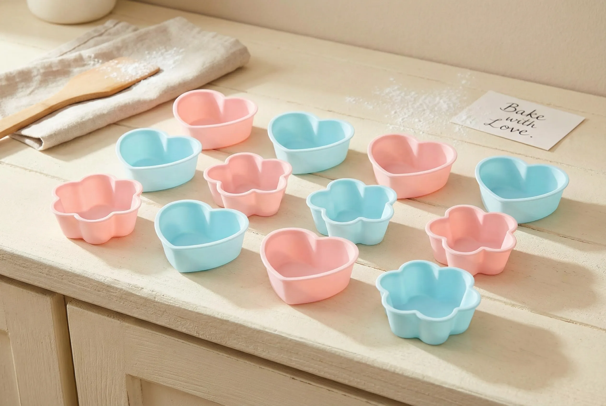 硅胶烘焙模具套装 - 糖心视频 | 甜品模具